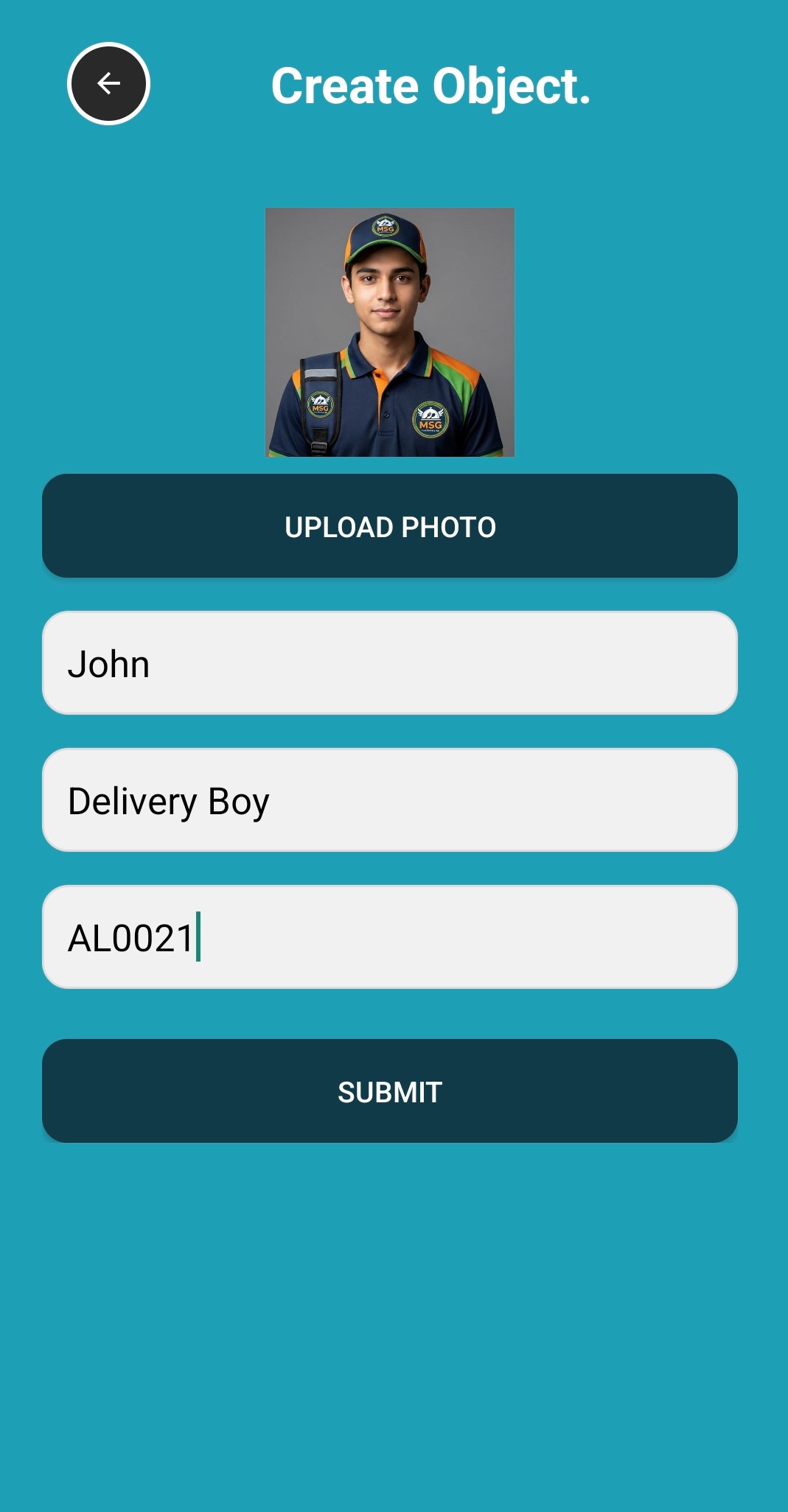 Assigner App - Create Assignment screen